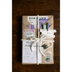 Blind Date With a Book (Paperback) Stickers Mystery