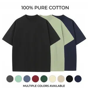 Pack of 4 solid-color short-sleeve crewneck T-shirts, breathable casual summer tops for parties and everyday wear