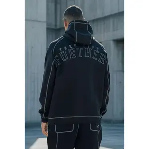 Scuba Tech Contrast Stitch Hoodie