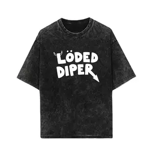 Cotton Short Sleeve  T-Shirt LODED DIPER SHIRT