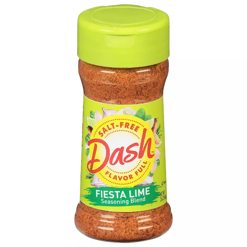 2x Dash Fiesta Lime Seasoning Blend - Zesty Spice for Tacos, Grilling, and More 2.5oz
