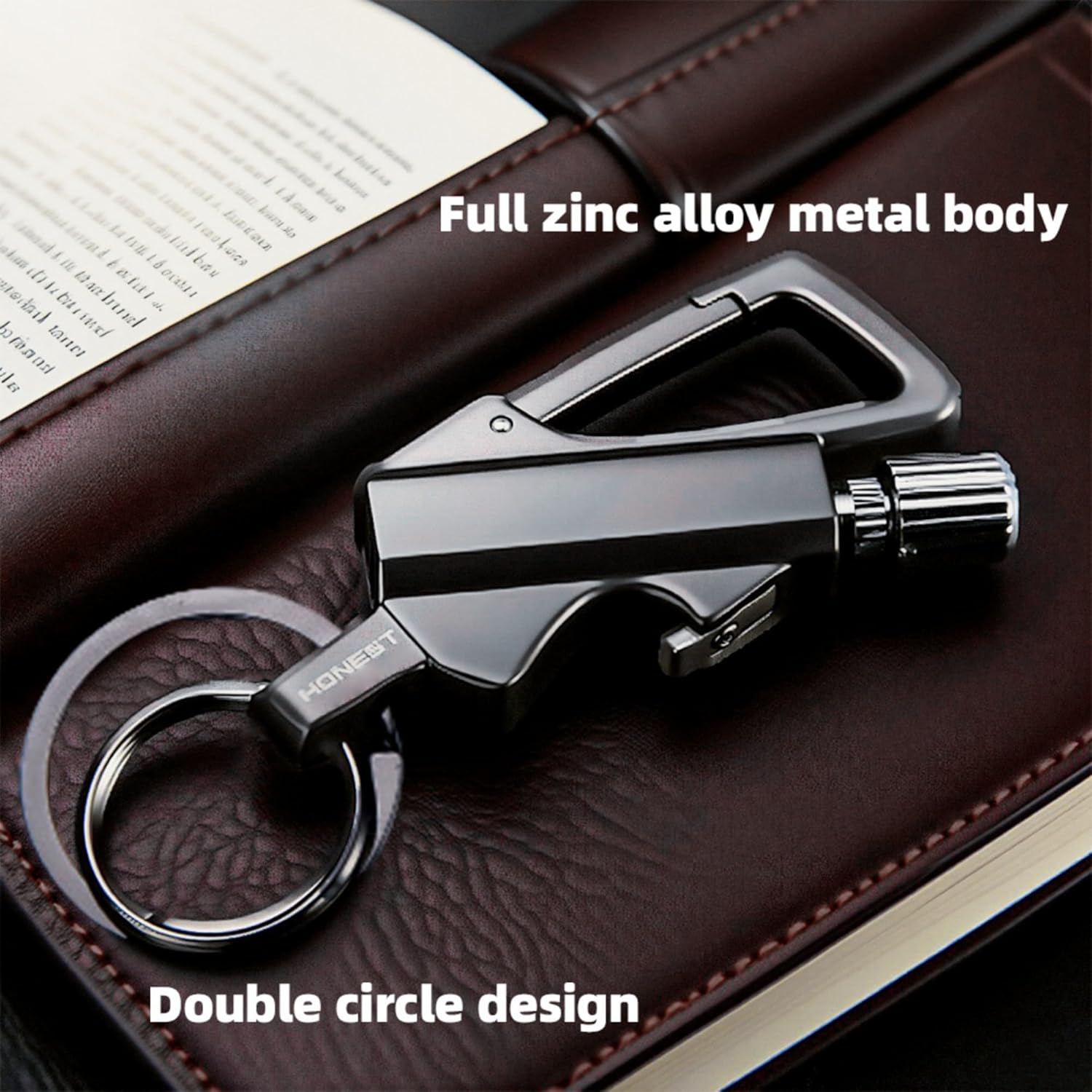 All-Metal Multi-Functional Tool Lighter Keychain Portable Lighter (Not include Fuel) Waterproof Reusable Multifunctional 3-in-1 keychain Bottle Opener, Stores keys, Durable for Travel Outdoor Activities Camping Parties Creative Gift for Both Men Women All-Metal Multi-Functional Tool Lighter Keychain Portable Lighter (Not include Fuel) Waterproof Reusable Multifunctional 3-in-1 keychain Bottle Opener, Stores keys, Durable for Travel Outdoor Activities Camping Parties Creative Gift for Both Men Women