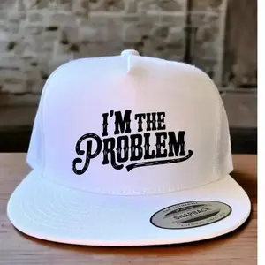 I’m The Problem Trucker Hat – Funny Embroidered Snapback Cap | Unisex Streetwear Adjustable Hat, Perfect Gift Idea