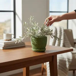 The Dragonscale Planter Pot 01, Indoor Flower Pot, Tabletop Planter, Opening Diamter 4inches