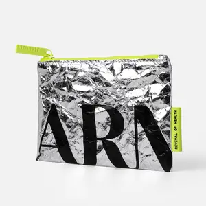 The ARMRA Metallic Travel Pouch