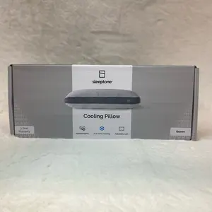 SleepTone Queen Size Cooling Pillow with Hypoallergenic & Adjustable Loft for Enhanced Sleep Comfort