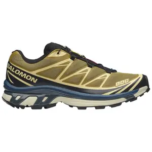 Salomon XT-6 Brilliant Olive Dark Navy L49206000 Men's Fashion Shoes New