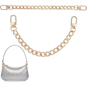 2 count  Bag Chain, Chain for Purse, 8 Inch Bag Chain-Charms, Metal Strap Replacement Accessory for  Handbag --Bag Charms Decoration
