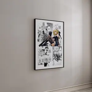 [Sale Up To 40%] Misa Amane Manga Panel Poster, Death Note Anime Wall Art, Curated Manga Panels Decor, High Quality Print, Gift for Fans
