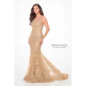 Montage by Mon Cheri Lace Evening Dress M906