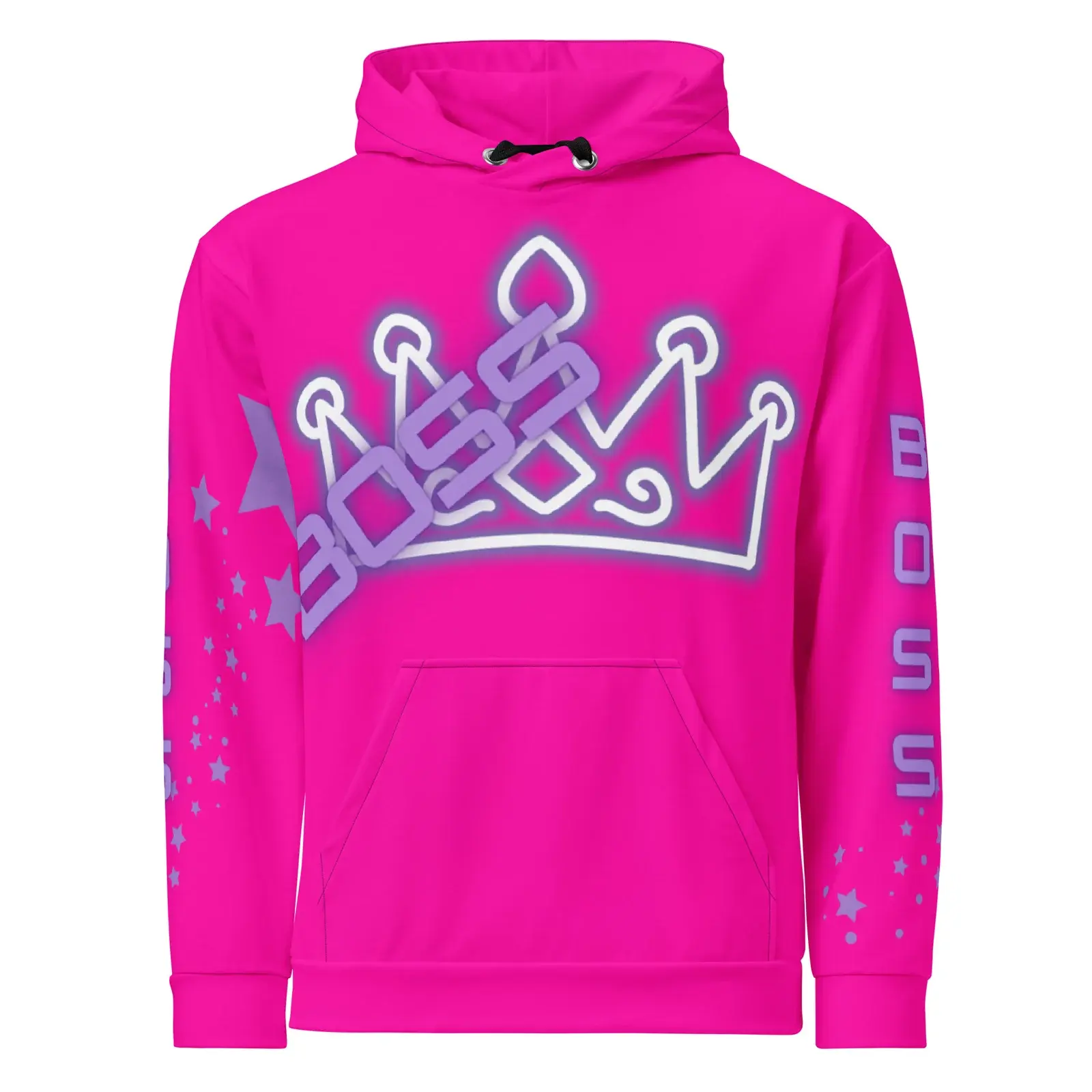 Boss Unisex Cotton Hoodie