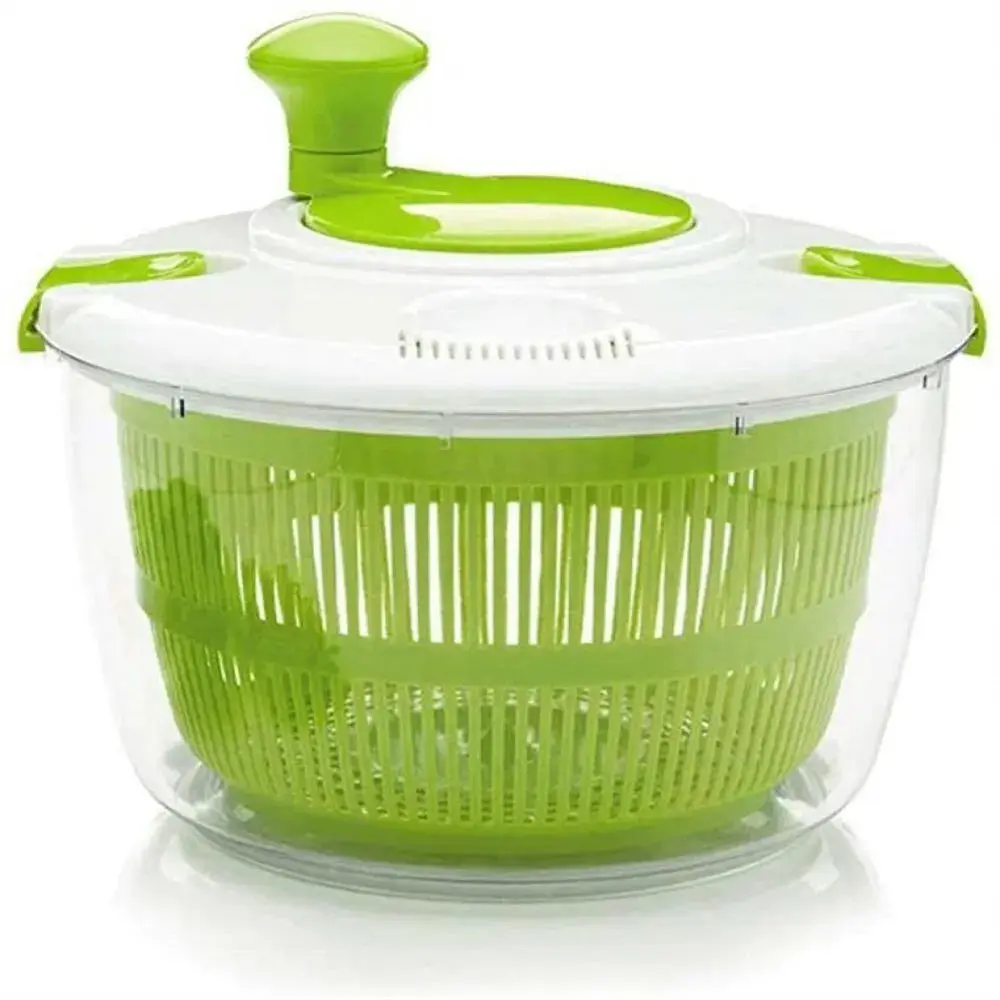 Multifunction Manual Salad Spinner Dryer Vegetable Fruit Food Dehydrator Quick Drying