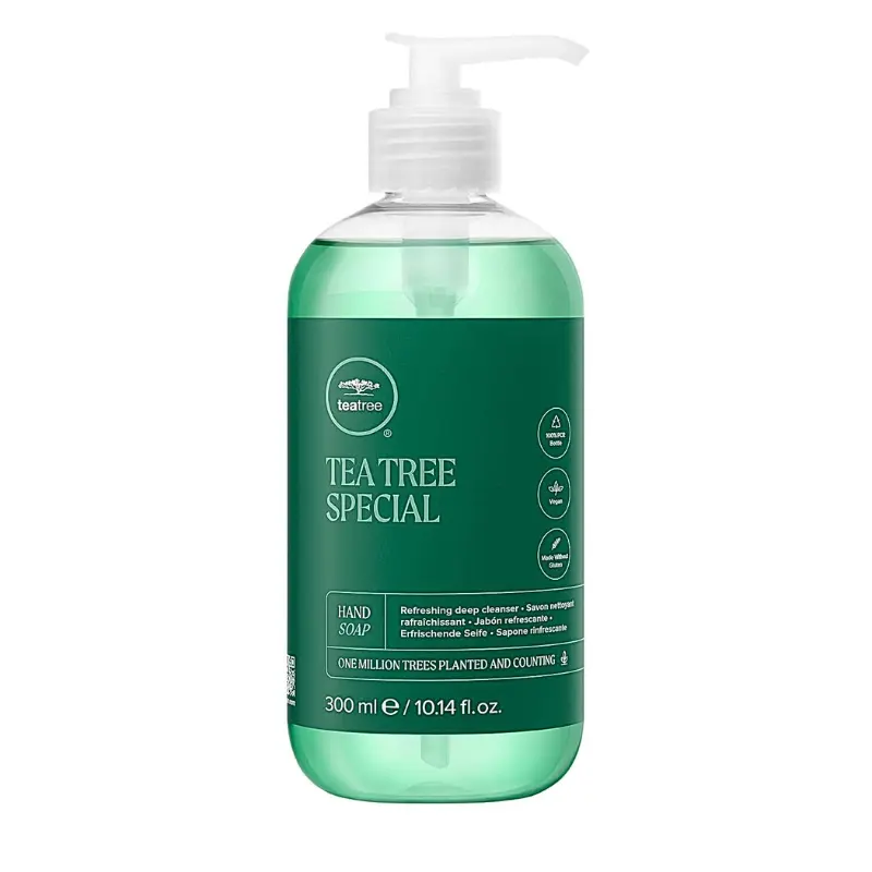 Tea Tree Hand Soap, Liquid Hand Wash, Deep Cleans + Refreshes