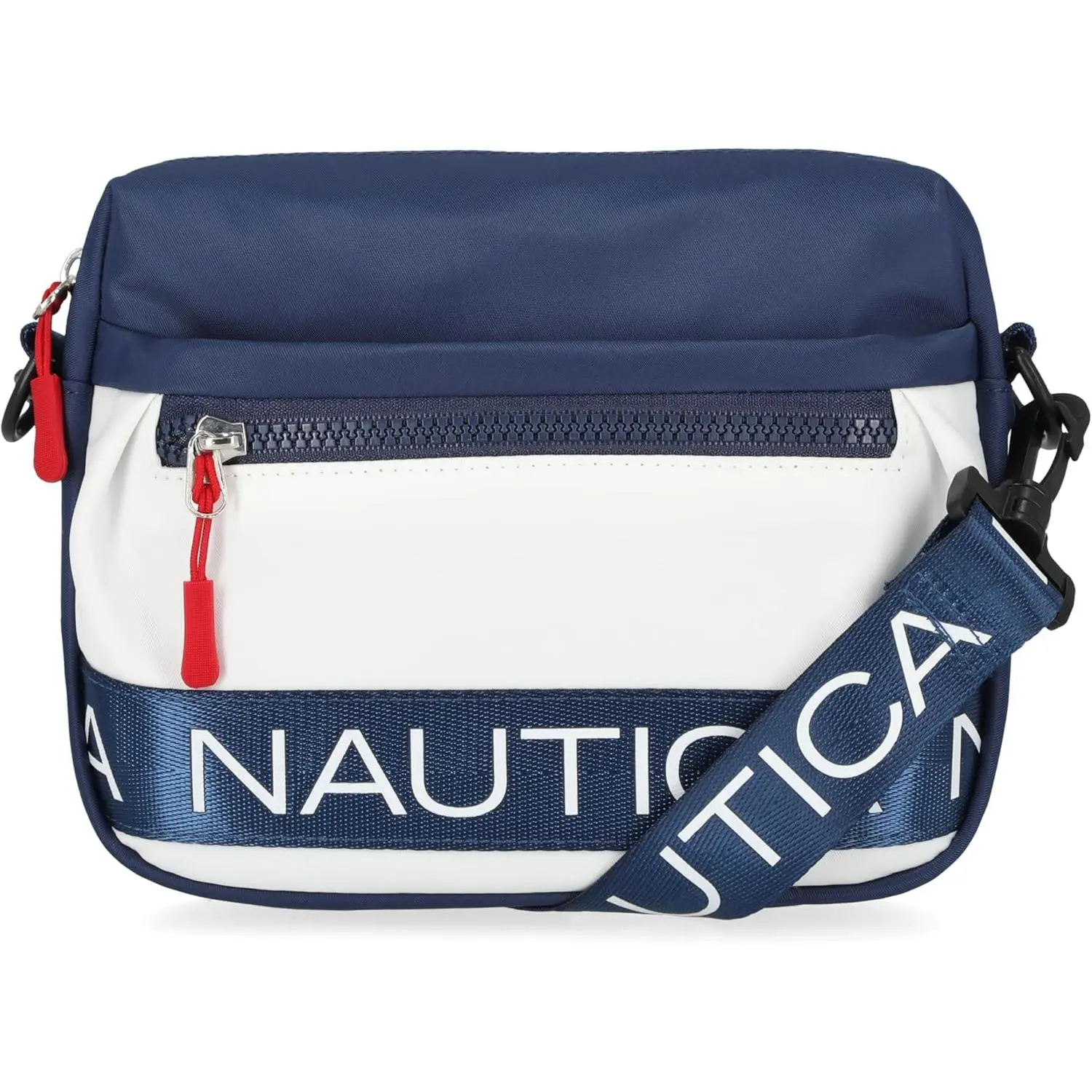 Nautica Nylon Bean Crossbody/Belt Bag with Adjustable Shoulder Strap