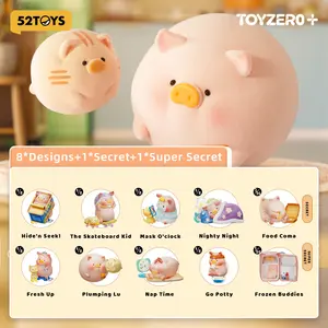 52TOYS Lulu The Piggy - Homepiggy Series  Kawaii Creative Gift Room Decor Desktop Decoration Gift for  Birthday Party Money Bear Cash Coin Jar