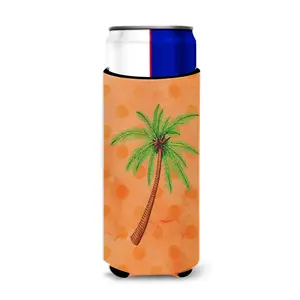 Palm Tree Orange Polkadot  Ultra Hugger for slim cans BB8168MUK