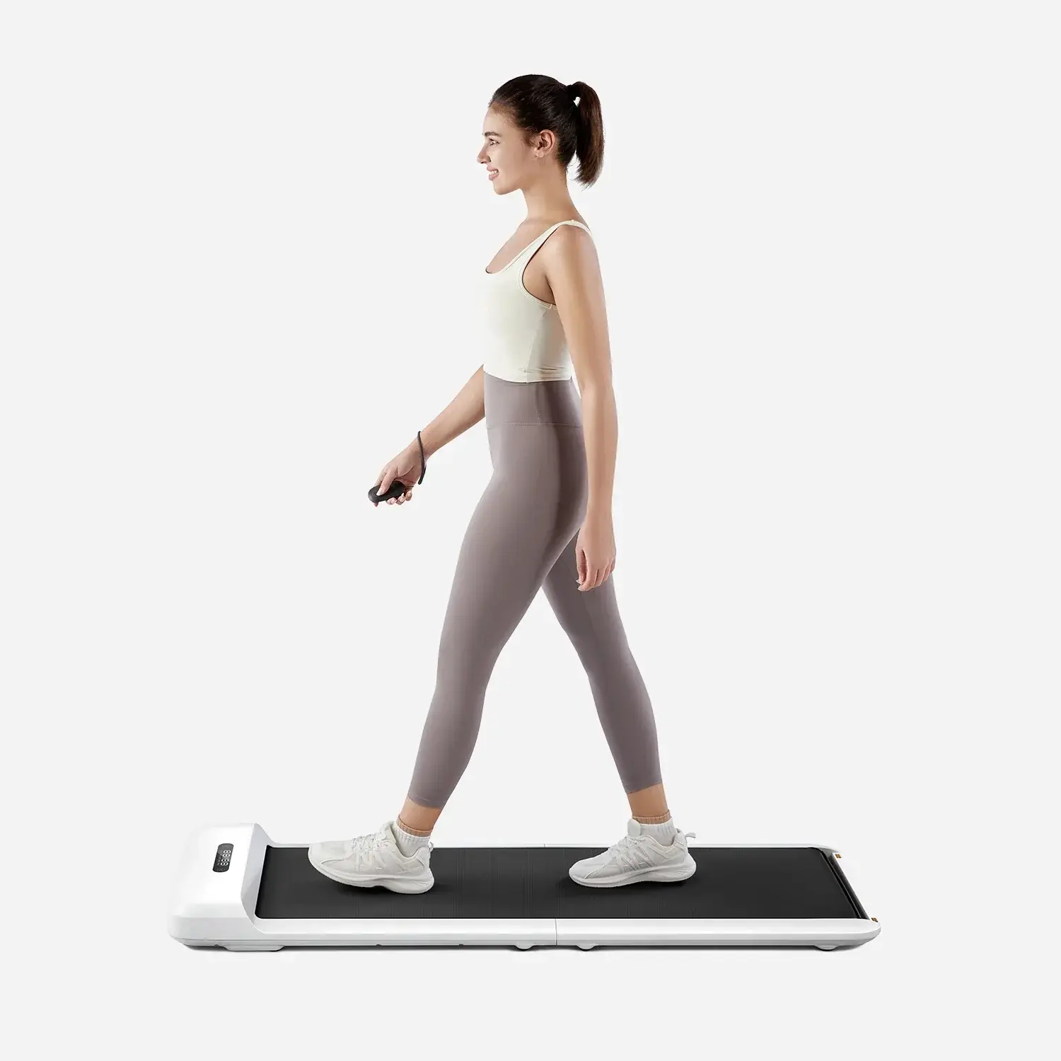 Store Anniversary Exclusive | Patent 180° Foldable Premium Under Desk Walking Pad C2, 300lbs Max Load, Quiet Powerful Motor, Portable No Assembly, LED Display & Wireless Remote, Multi Color, Easy Storage