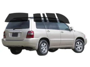 Precut 2Ply  Window Tint Film for Toyota Highland 2001-2007 Cars Sun Blocking Protection, Privacy, and Anti-Shatter Glass Film Any Tint Shade Kit
