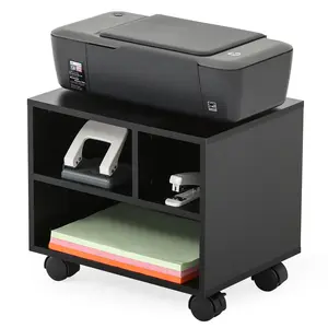 FITUEYES Mobile under Desk Printer Machine Stand Work Cart with Wheels PS304003WB FITUEYES