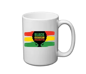 Black History Month  Afro Mug
