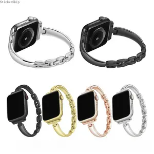 2026 NEW "T-shaped slim waist" metal strap, crafted from selected metal materials with a delicate design.Available sizes: 38mm / 40mm / 41mm / 42mm / 44mm / 45mm / 46mm / 49mm Unisex, compatible with Apple Watch iWatch Series 11/10/9/8/7/6/5/4 SE Ultra