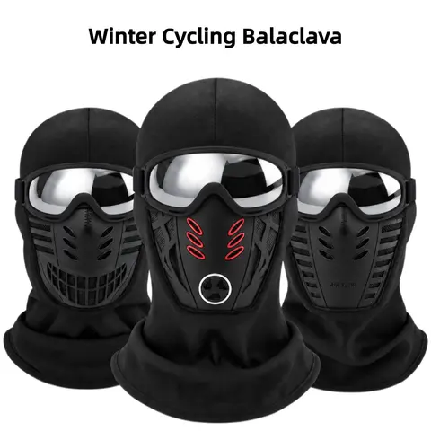 Winter Fleece Balaclava for Men and Women, 1-Pack, 2-Pack or 3-Pack Options, Full Face Mask Hood with Neck Coverage and Vented Panel for Cold Weather Outdoor Wear