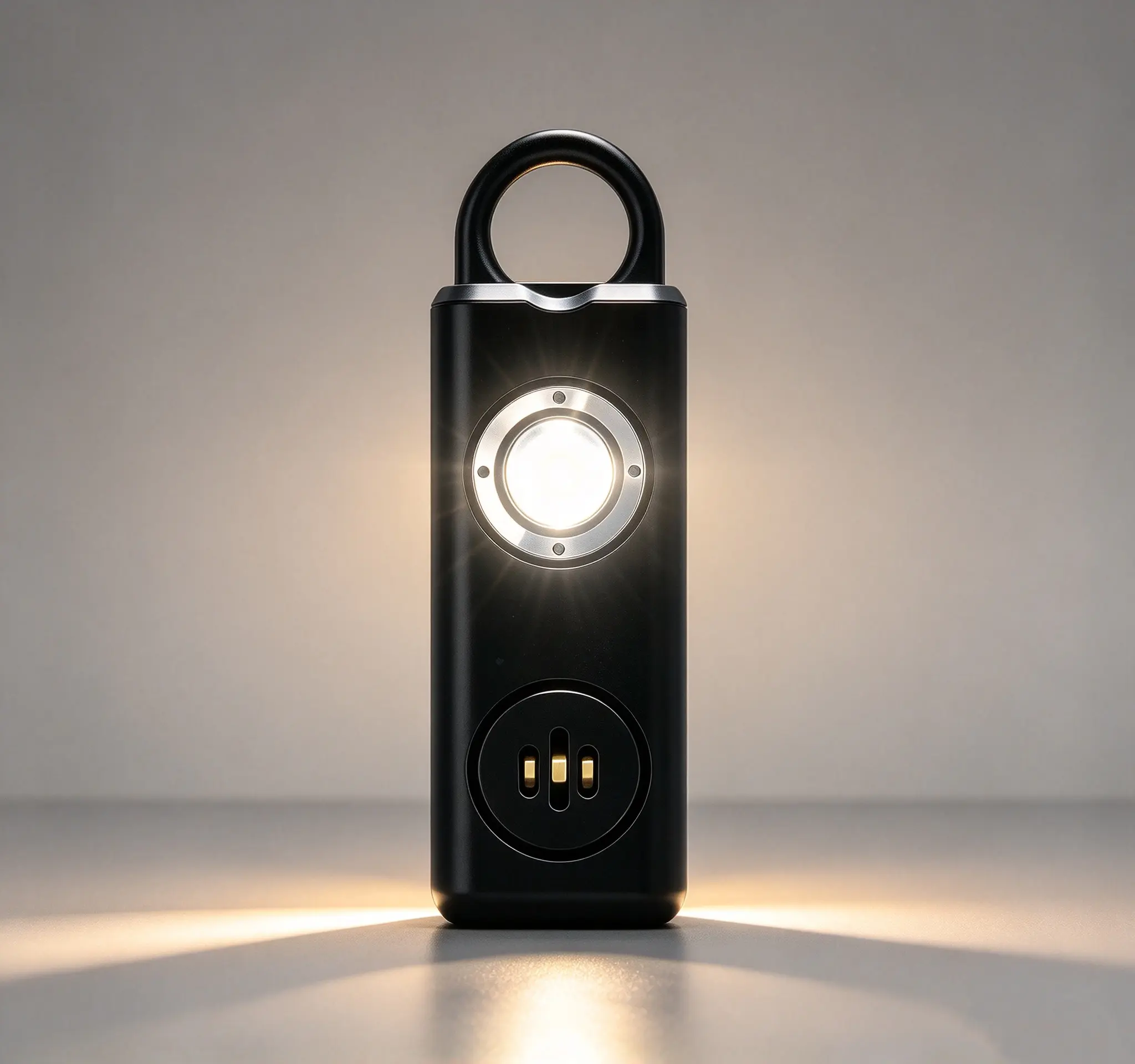 130dB Personal Safety Self-Defense Keychain Accessory, Dual Strobe Light, Emergency SOS Alarm with Keyring for Outdoor, Daily Use