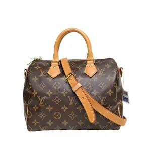 Pre-owned Louis Vuitton 【Diz】Speedy 25 with Shoulder Strap Monogram