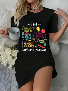 Heart To Care Paraprofessional Teachers Paraeducator Dress