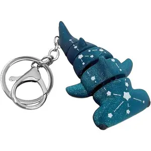 Veliora Gift B Cute Shark Keychain Bag Charms Purse Charms for Hangbags Backpacks Car Keys Accessories Ocean Fish Gift for Women Men