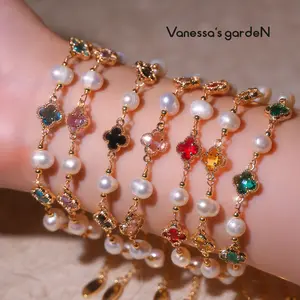 Vanessa's gardeN Lucky Four-Leaf Clover Series Bracelet