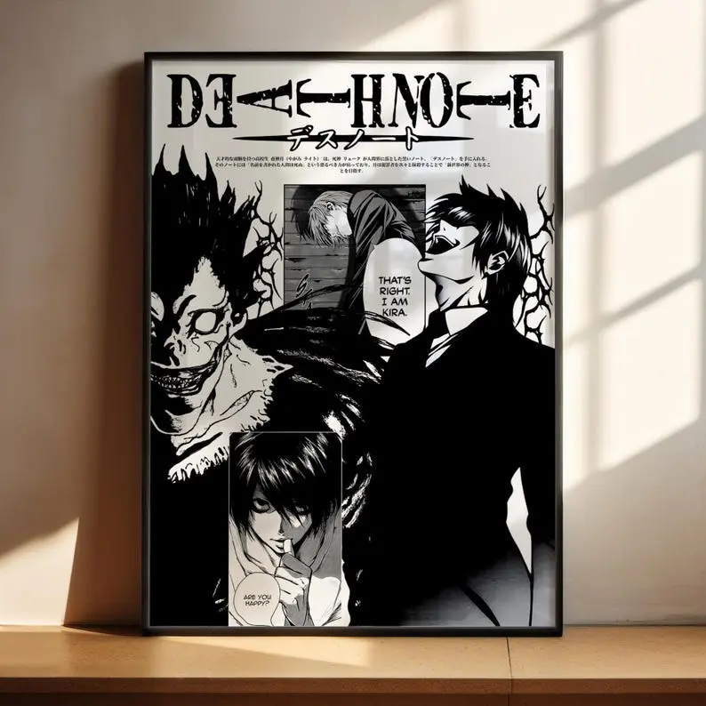 death note L poster - TikTok Shop