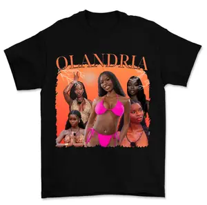 Olandria Love Island Shirt Reality TV Graphic Tee Classic Unisex Cotton