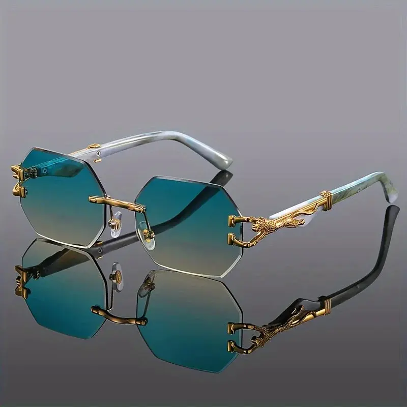 Geometric Leopard Sport Glasses for Women – Lightweight Streetwear Frames