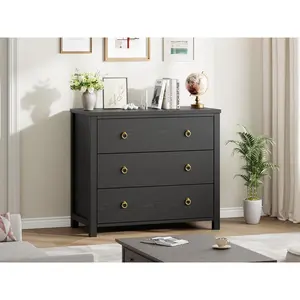 White/black 29"/47'' Tall Dresser with 3/6 Drawers Chest of Drawers Closet Storage Cabinet Clothes Organizer for Bedroom Living Room Hallway Entryway