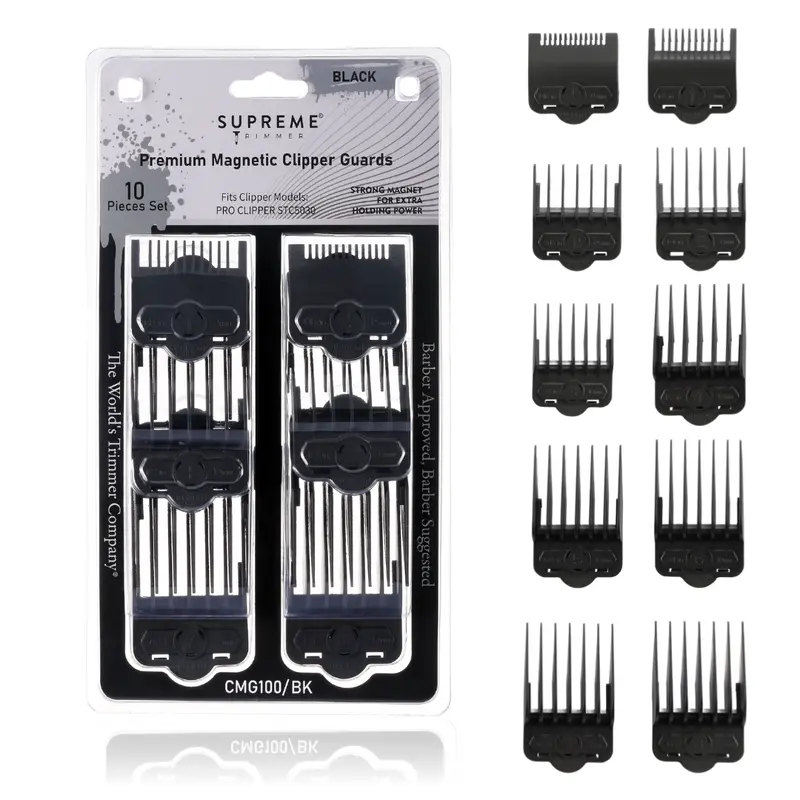 Supreme Trimmer Magnetic Clipper Guards – Secure Fit & Easy Attachment