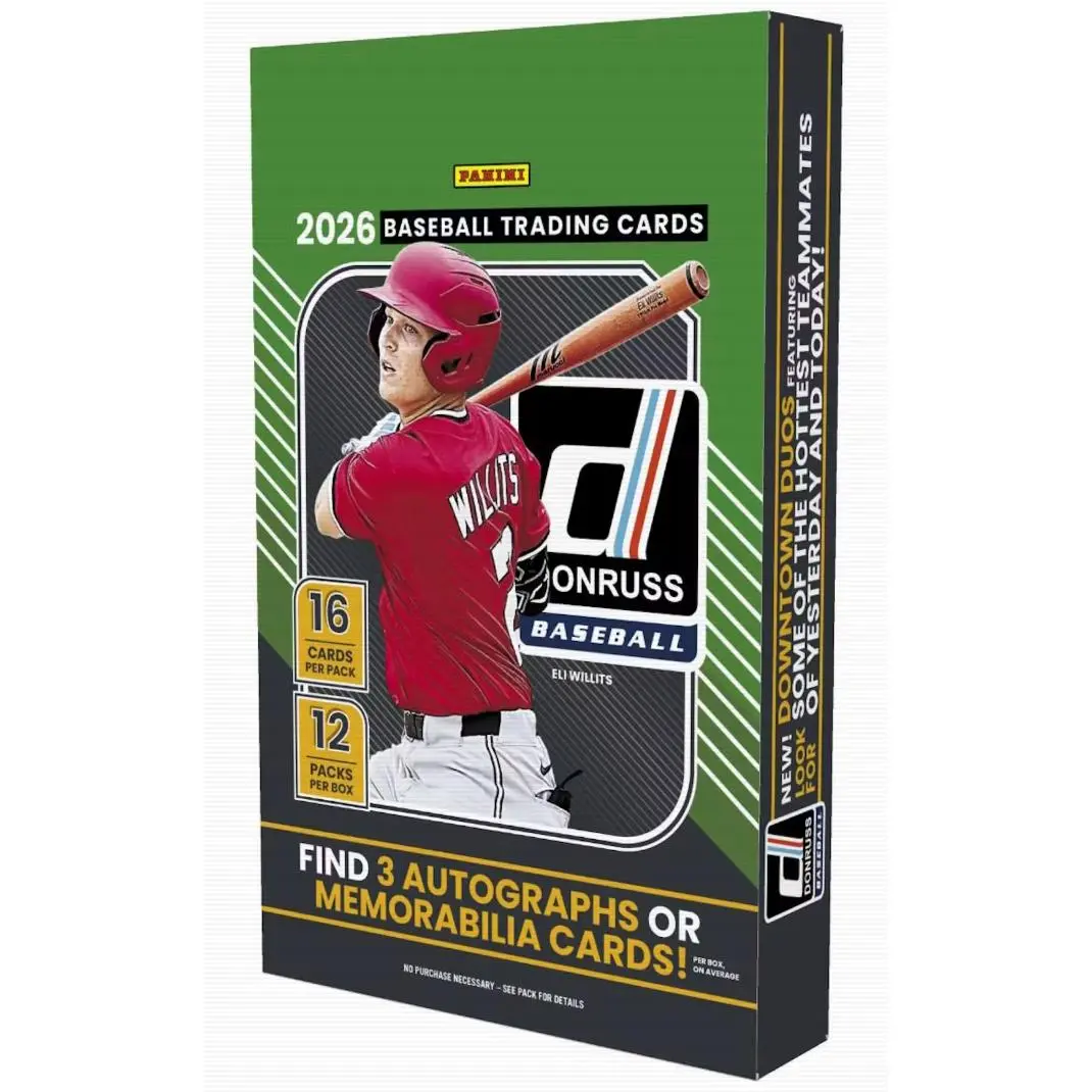 2026 Panini Donruss Baseball Hobby Trading Cards