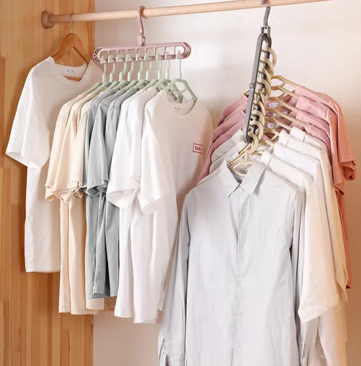 9-In-1 Space-Saving Hanger Organizer