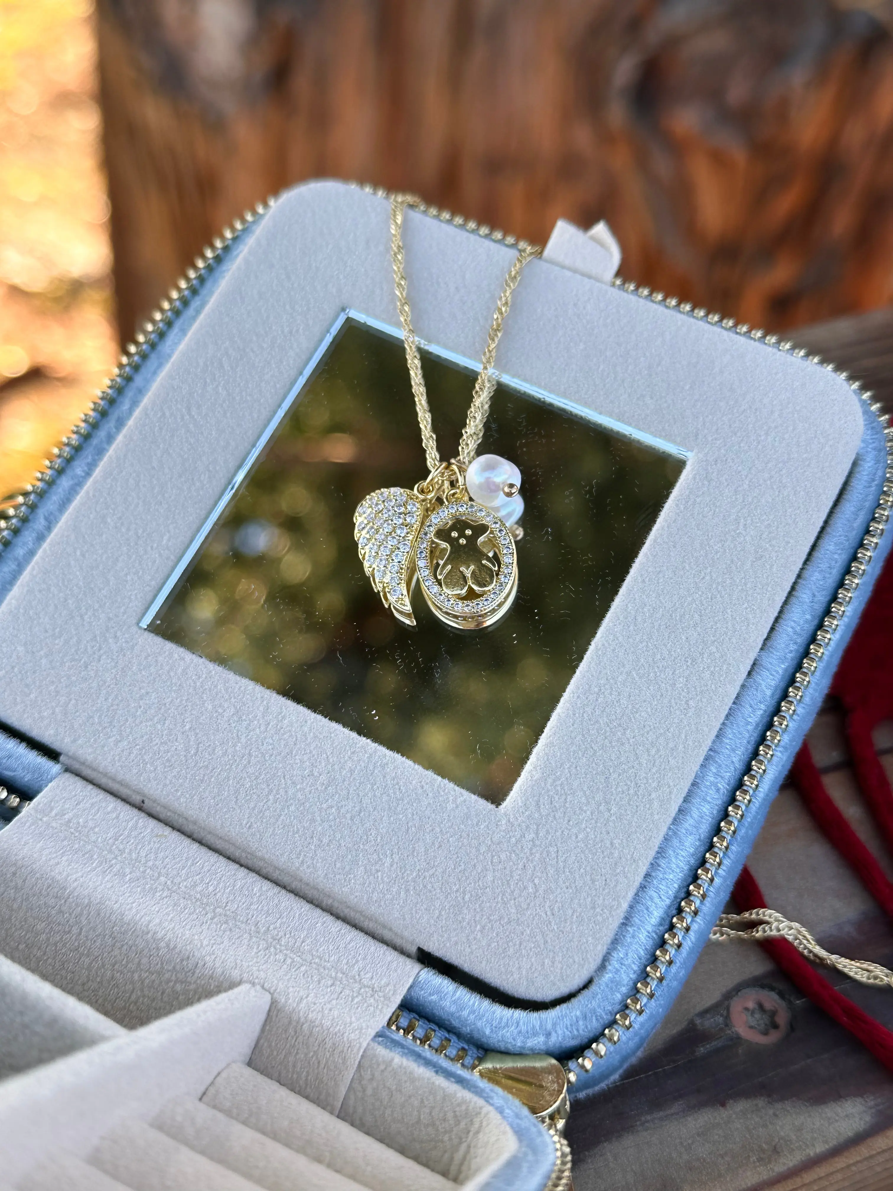 Guardian Angel Baby Necklace