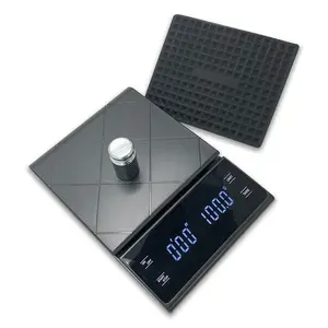 0.1g/3kg Of Accuracy Coffee Scale With Timer Digital Food Scale Weight Grams And Oz For Pour Over Coffee Espresso, Drip Coffee Baking Cooking