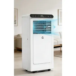 OP-Portable Air Conditioner NP-8K NPLJ12A-05C/X1E with 5,000 BTU Cooling - 3 in 1 Air Conditioner, Quiet Operation, Cool Dry Fan Functions, Two Fan Speeds, and Auto-Evaporative System