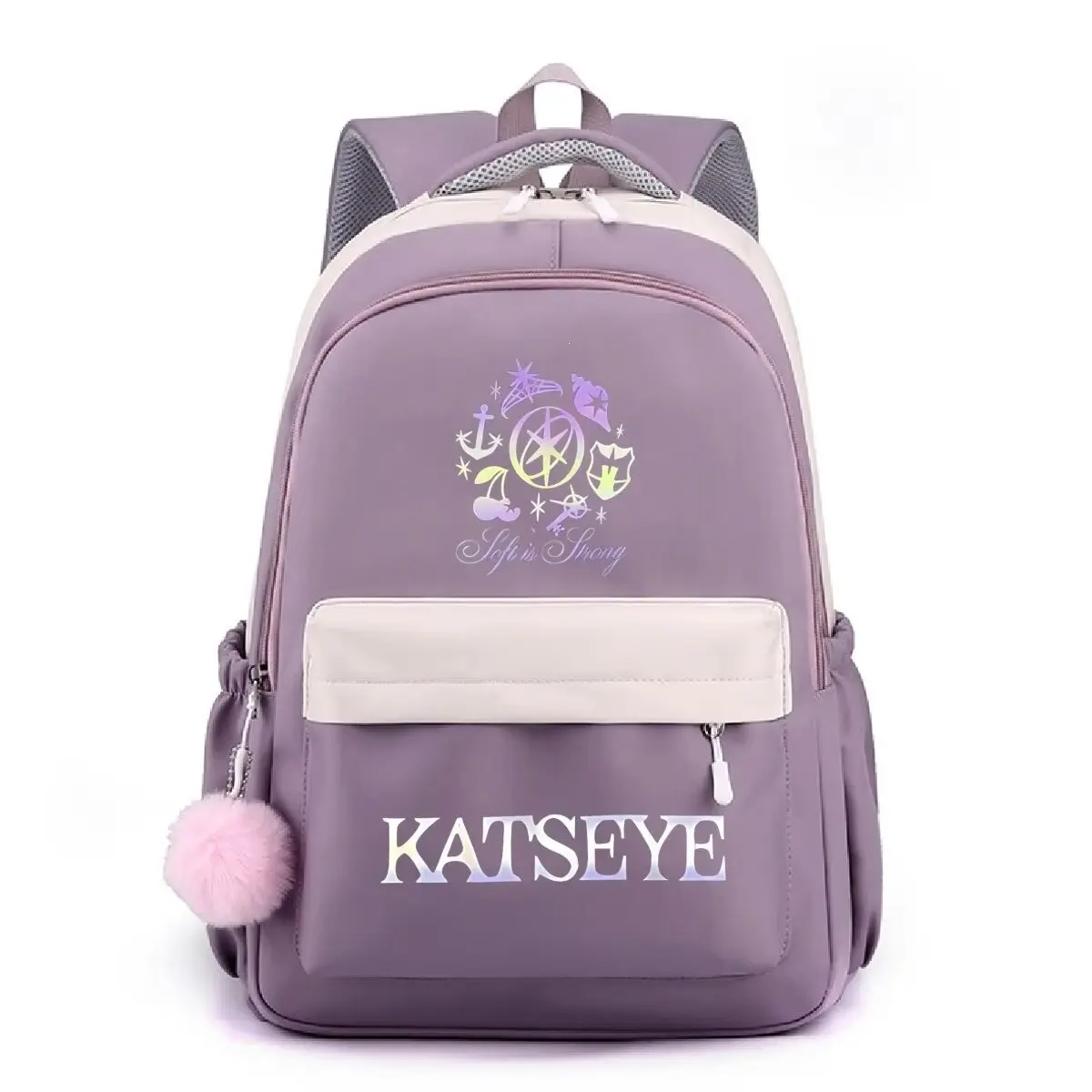 Kat-seye Gabriela Print Backpack Fashion Women Laptop Bag Teens Casual Rucksack Outdoor Travel Pack Fans Gift