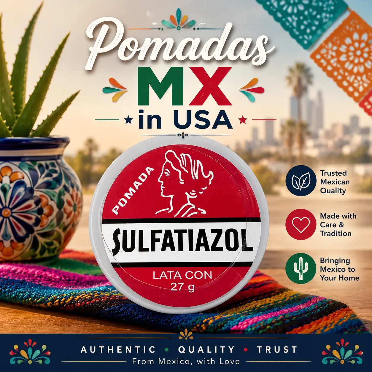 Sul fa tia zol cosmetic ointment 27g latacon balm