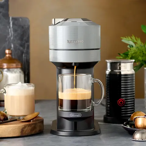 Nespresso Vertuo Next Coffee/Espresso Maker w Frother & Voucher