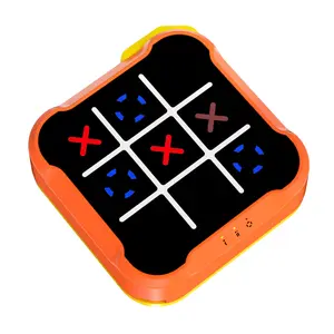 Tic Tac Toe Game, 3 in 1 Handheld Puzzle Game Console, Portable Travel Games for Car Ride, Christmas 2025 Board Games for Adults, Christmas Gift