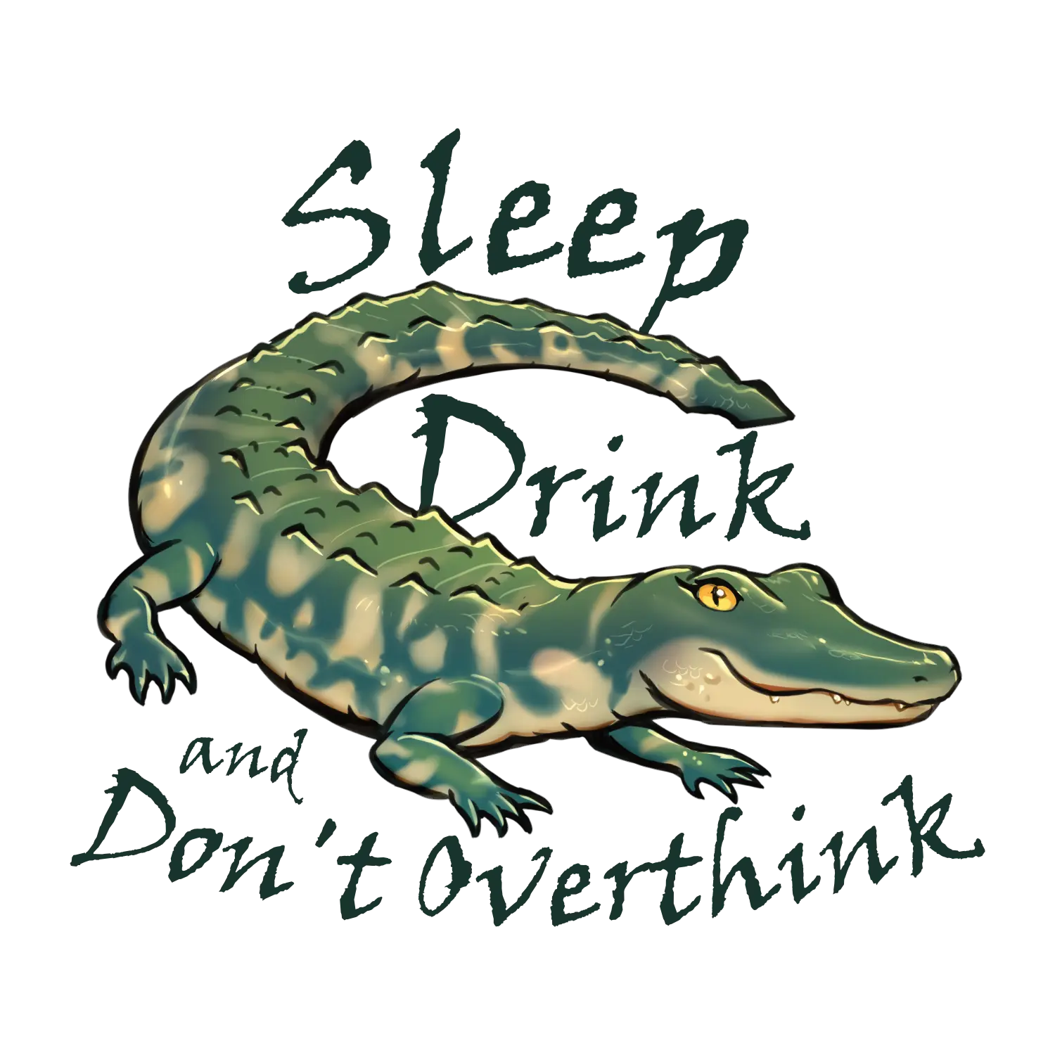 Auntie Croquese Waterproof Vinyl Sticker