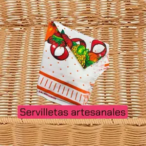 Servilleta de tela Handmade napkins, Guatemala servilletas