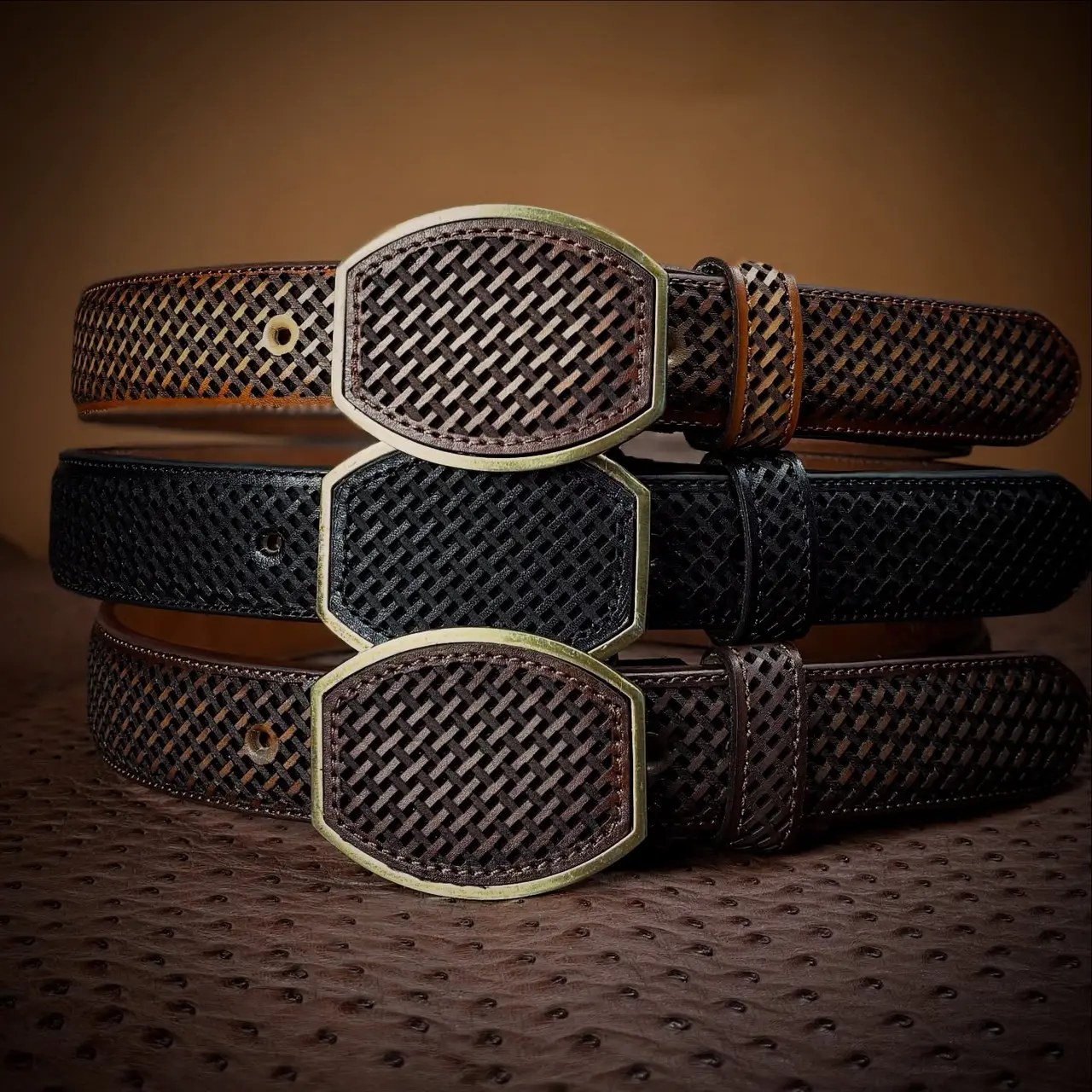 Del Cesar Petatillo Design Lazer Belt