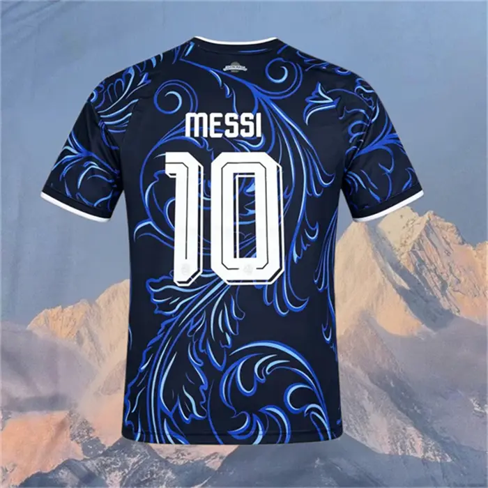 2026 Away Blue Messi 10# Short sleeve Soccer jersey