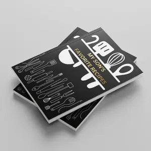 My Son's Favorite Recipes: Personal Cookbook with 109 Recipes, Blank Recipe Notebook, 6" x 9" Journal for Family Traditions and Memories. Write Your Son's Favorite Organic Baby Food, recipe journal, food list father's dad gift baskets papier  journal